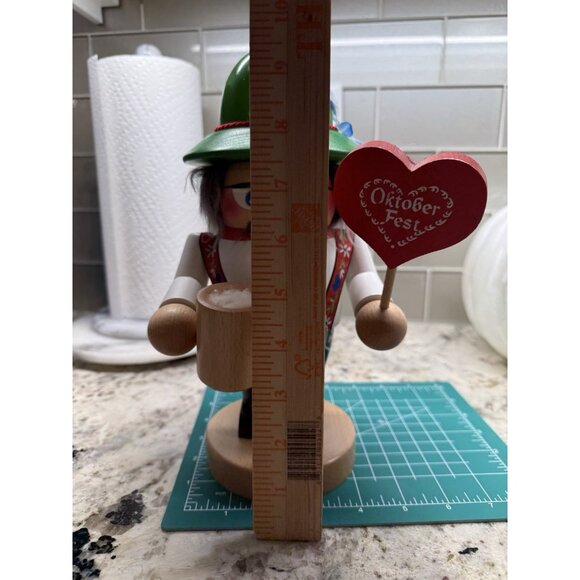 Steinbach Chubby Troll Oktoberfest Nutcracker Fall Table Top Decor Germany #306 - Picture 12 of 12